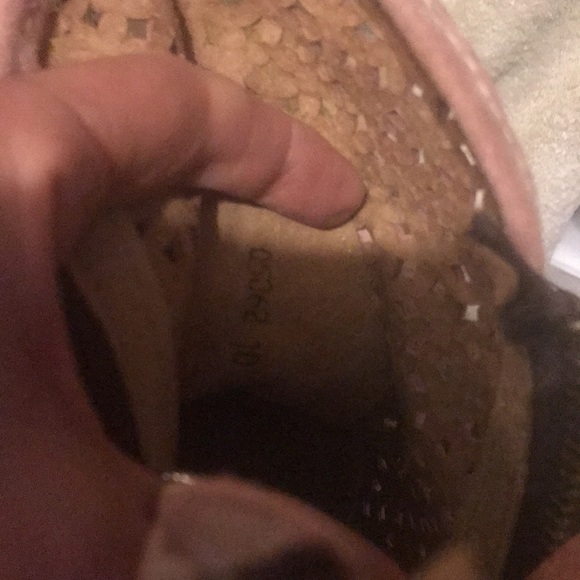 Circle G Pink Leather Boots size 10 - Picture 9 of 9